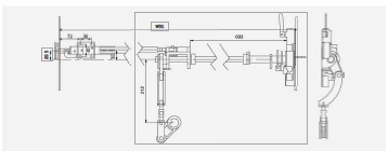 Заземляющая блокировка (шкаф 550) 5HG.363.010.8-550