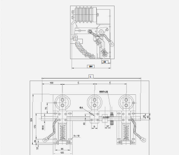 Комбинированный заземляющий выключатель типа DJN15-12-31.5